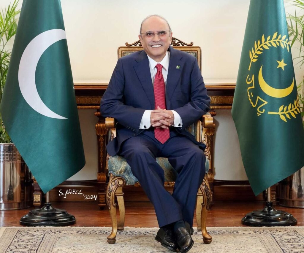 Mr. Asif Ali Zardari President of Pakistan